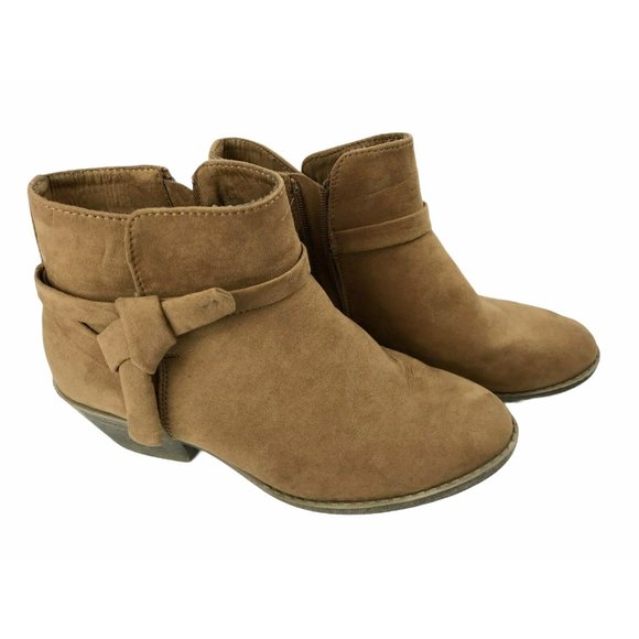 KENNETH COLE REACTION Booties Short Boots Tan 5.5 - Picture 1 of 4